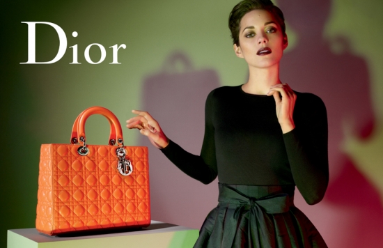 Леди Dior: Марион Котийяр в рекламе сумок