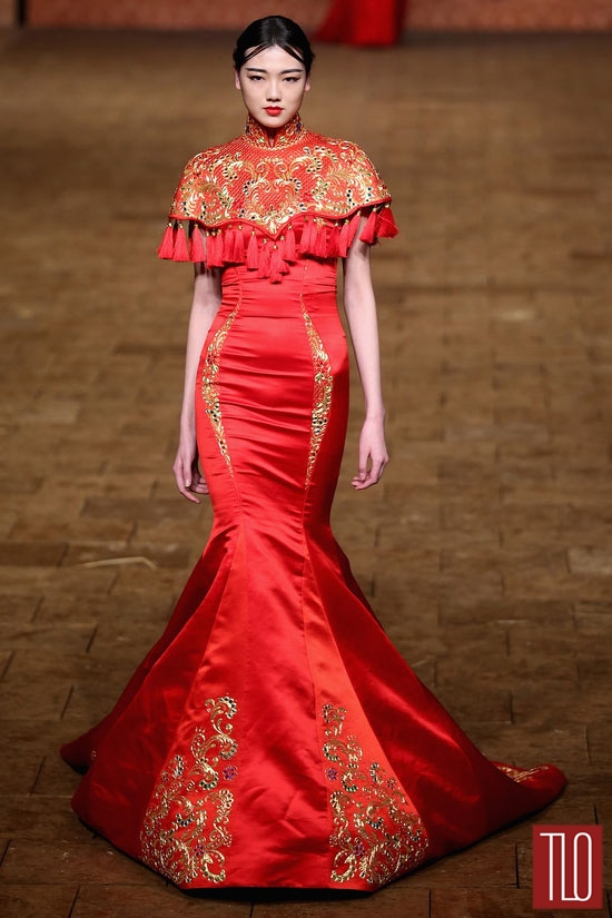 China-Fashion-Week-Spring-2015-Zhan-Zhifeng-9